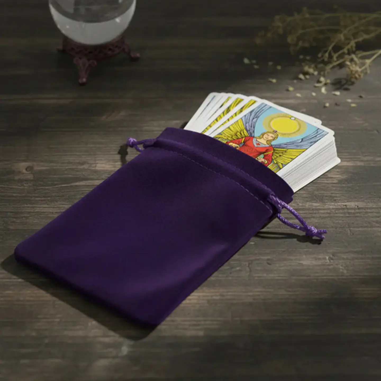 Bolsa De Tarot Genérica En Gamuza 2