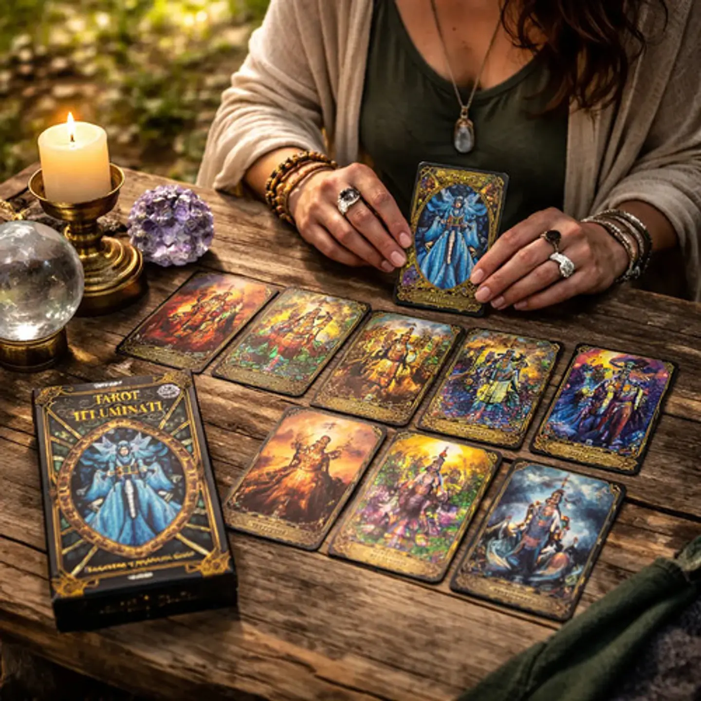 Tarot Illuminati 78 Cartas Con Instructivo 4