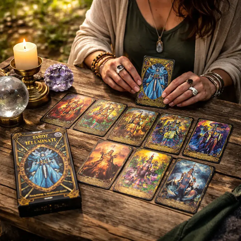 Tarot Illuminati 78 Cartas Con Instructivo 4