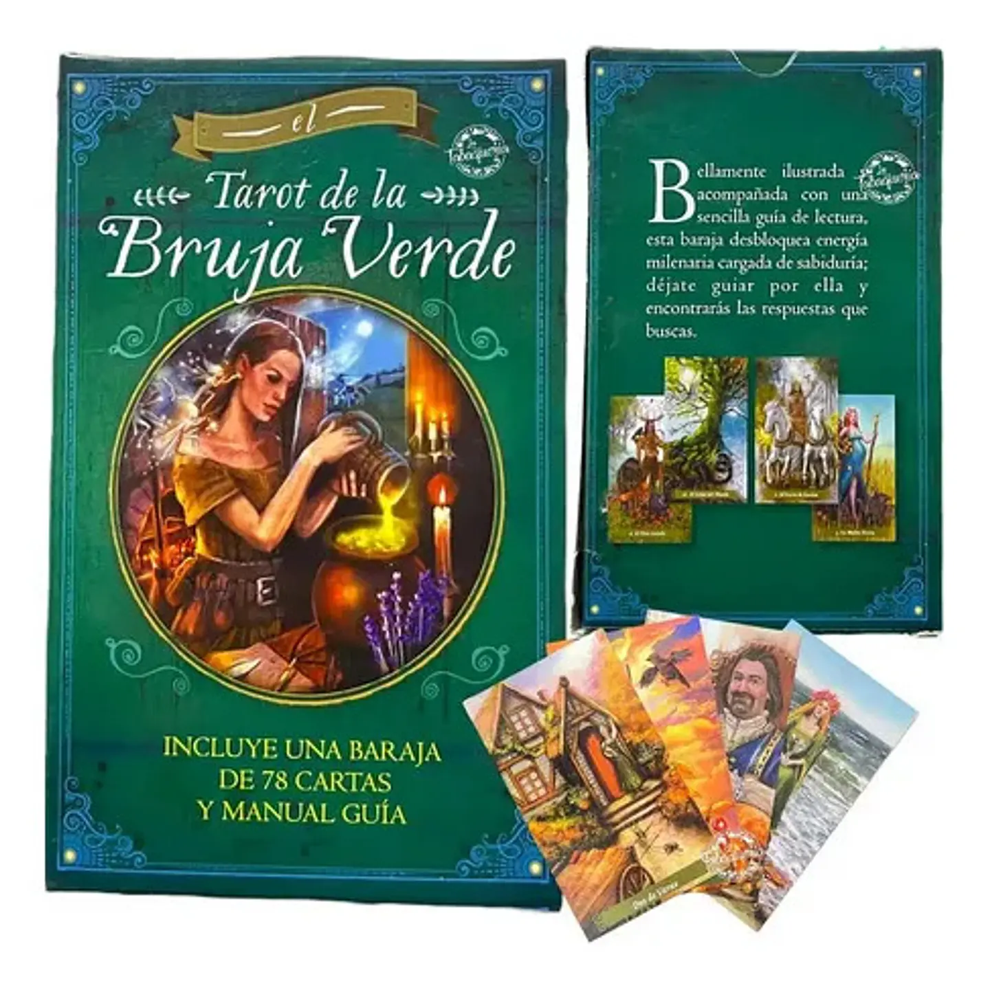Cartas De Tarot Bruja Verde 1