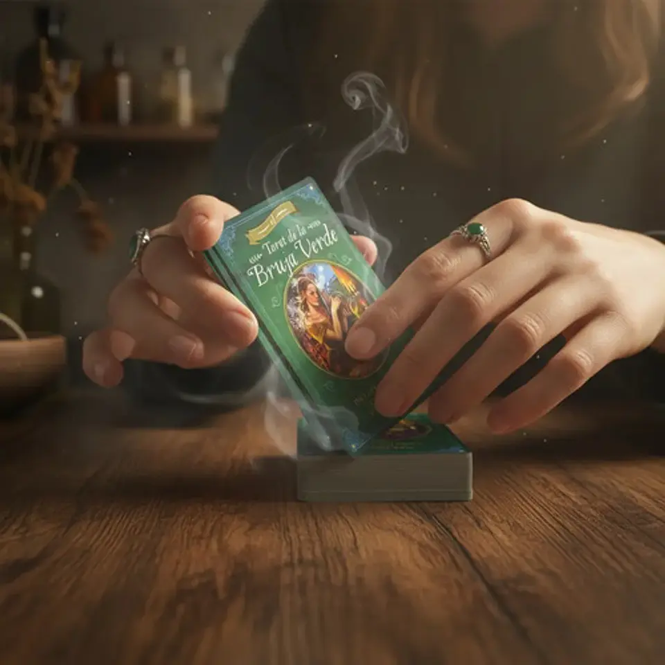 Cartas De Tarot Bruja Verde 5
