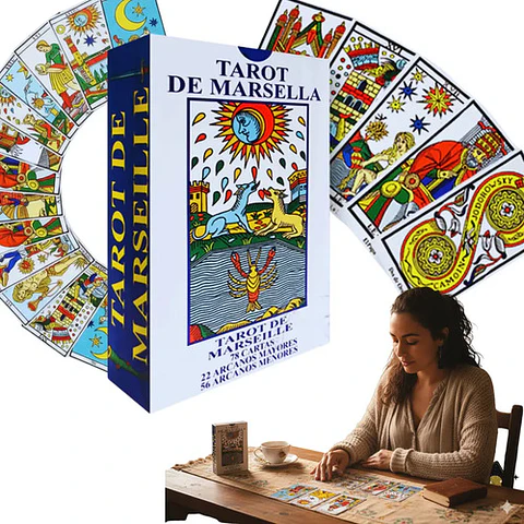 Cartas De Tarot De Marsella + Instructivo + Ritual Activación