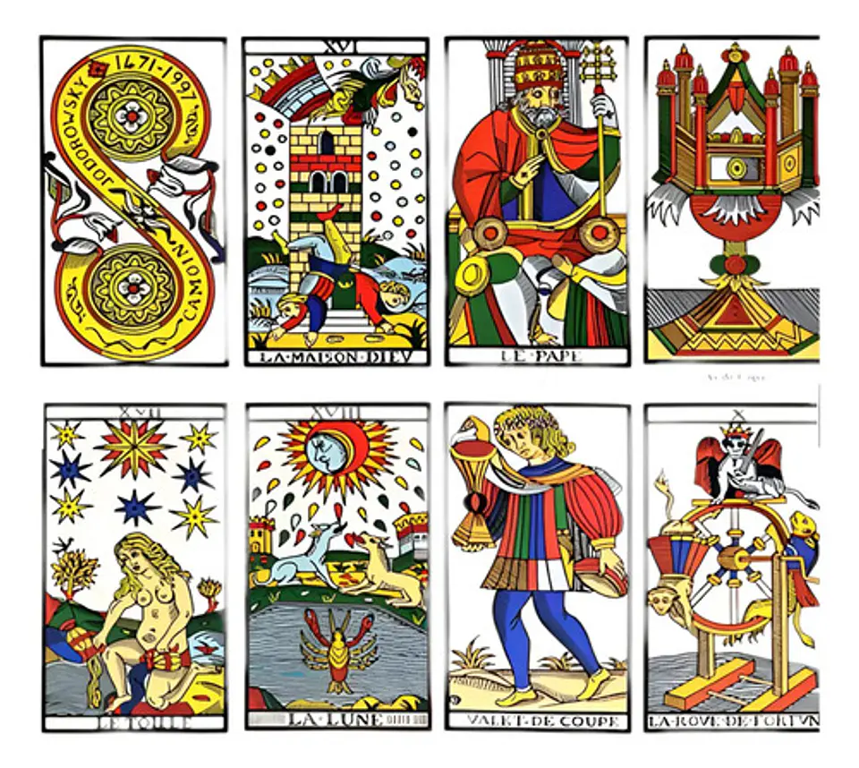 Cartas De Tarot De Marsella + Instructivo + Ritual Activación 2