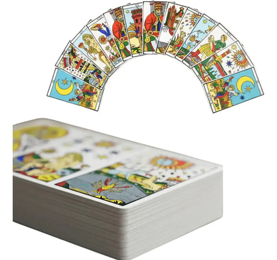 Cartas De Tarot De Marsella + Instructivo + Ritual Activación 5