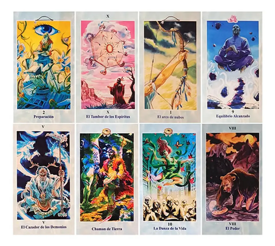 Set Cartas Tarot De Los Chamanes 2