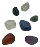 Kit Piedras Naturales 7 Chakras Ónix Cristal Ágata Amatista Citrino 1.5 cm - Miniatura 1