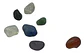 Kit Piedras Naturales 7 Chakras Ónix Cristal Ágata Amatista Citrino 1.5 cm - Miniatura 2