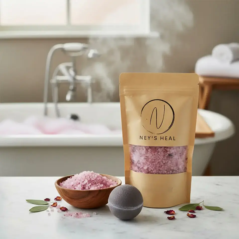 Sales De Baño Terapéuticas Ney's Heal 220 Gramos 2