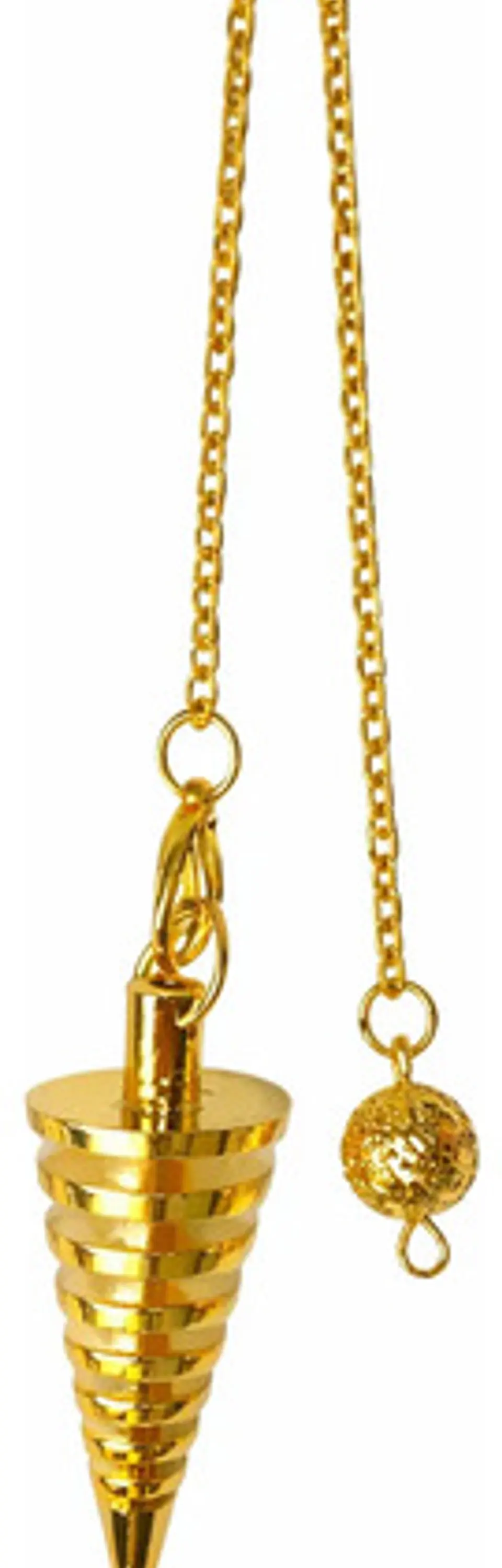 Péndulo Esotérico De Metal M – Dorado 1