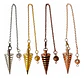 Péndulo Esotérico De Metal M – Dorado - Miniatura 2