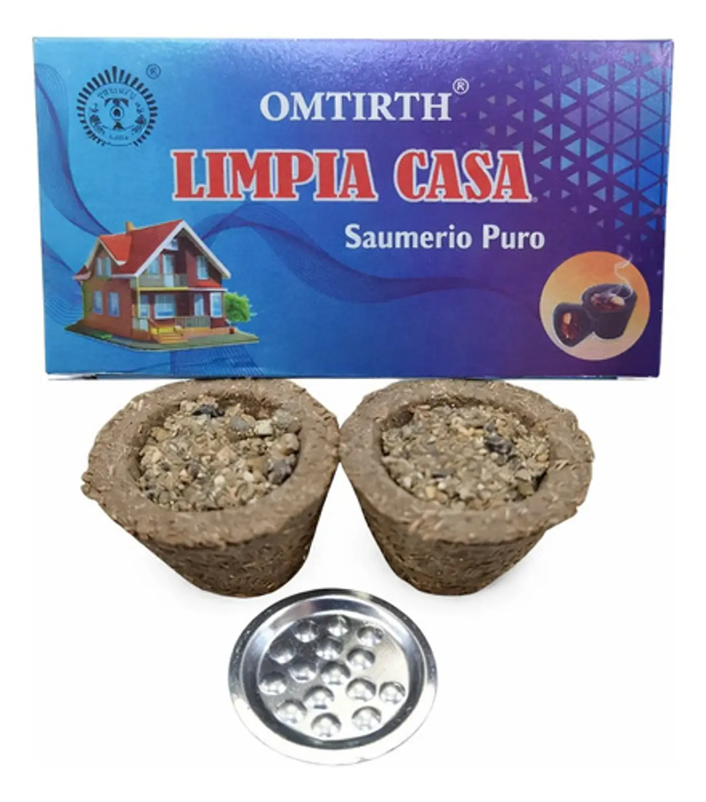Incienso Cono Cascada Omtirth Sahumerio Puro Caja 1