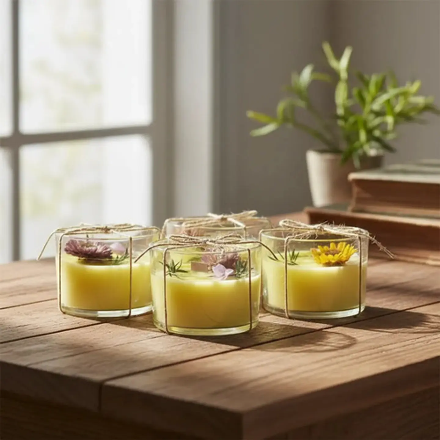 Vela Aromática Redonda Para Ambiente 4