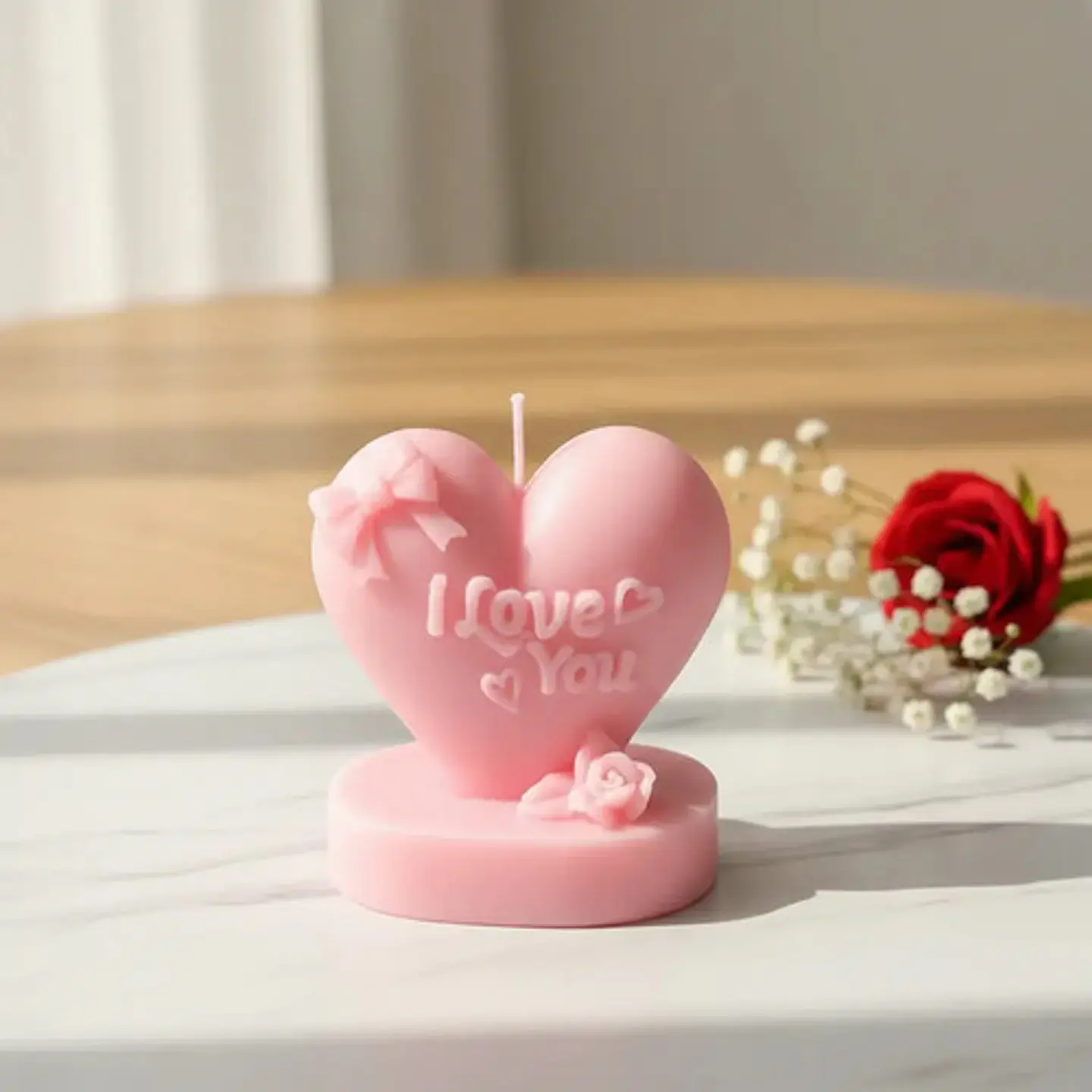 Vela I Love Para Ambientes Románticos 5