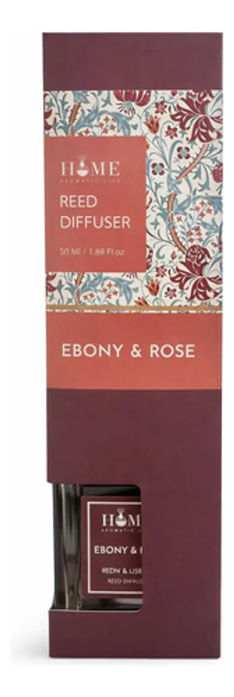 Difusor De Varillas Ébano & Rosa 50 Ml