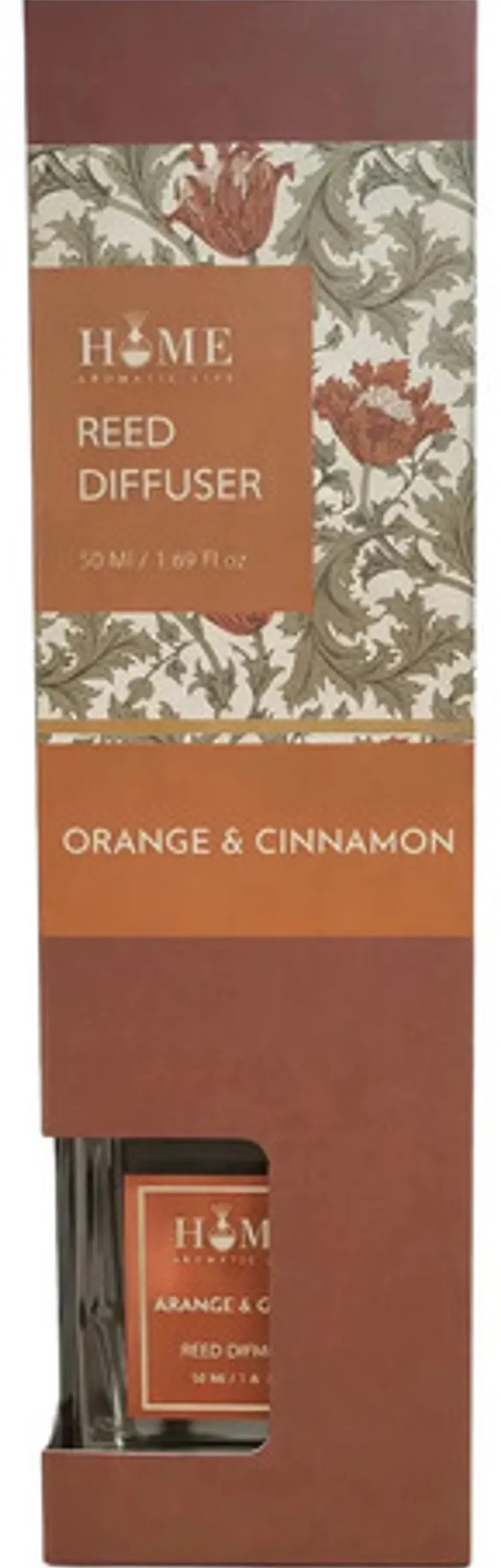 Difusor Home Reed Diffuser Naranja & Canela 50 Ml 1