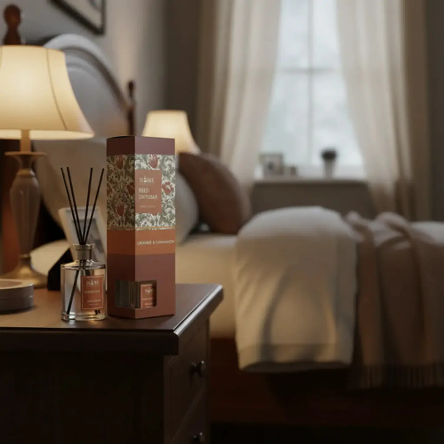 Difusor Home Reed Diffuser Naranja & Canela 50 Ml 4