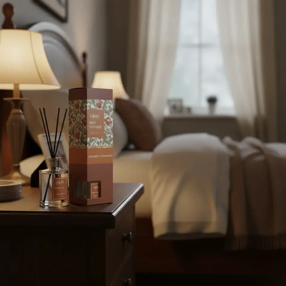 Difusor Home Reed Diffuser Naranja & Canela 50 Ml 4