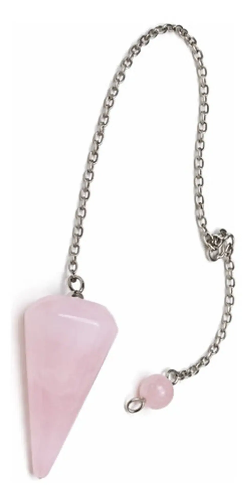Péndulo Esotérico Cuarzo Rosa 1