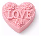 Vela Decorativa Forma Corazón Para Ambiente Romántico - Miniatura 1