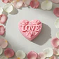 Vela Decorativa Forma Corazón Para Ambiente Romántico - Miniatura 4