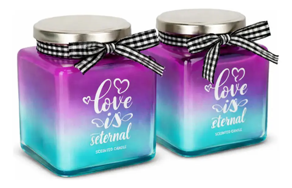 Velas Decorativas Diseño Love O Life 4