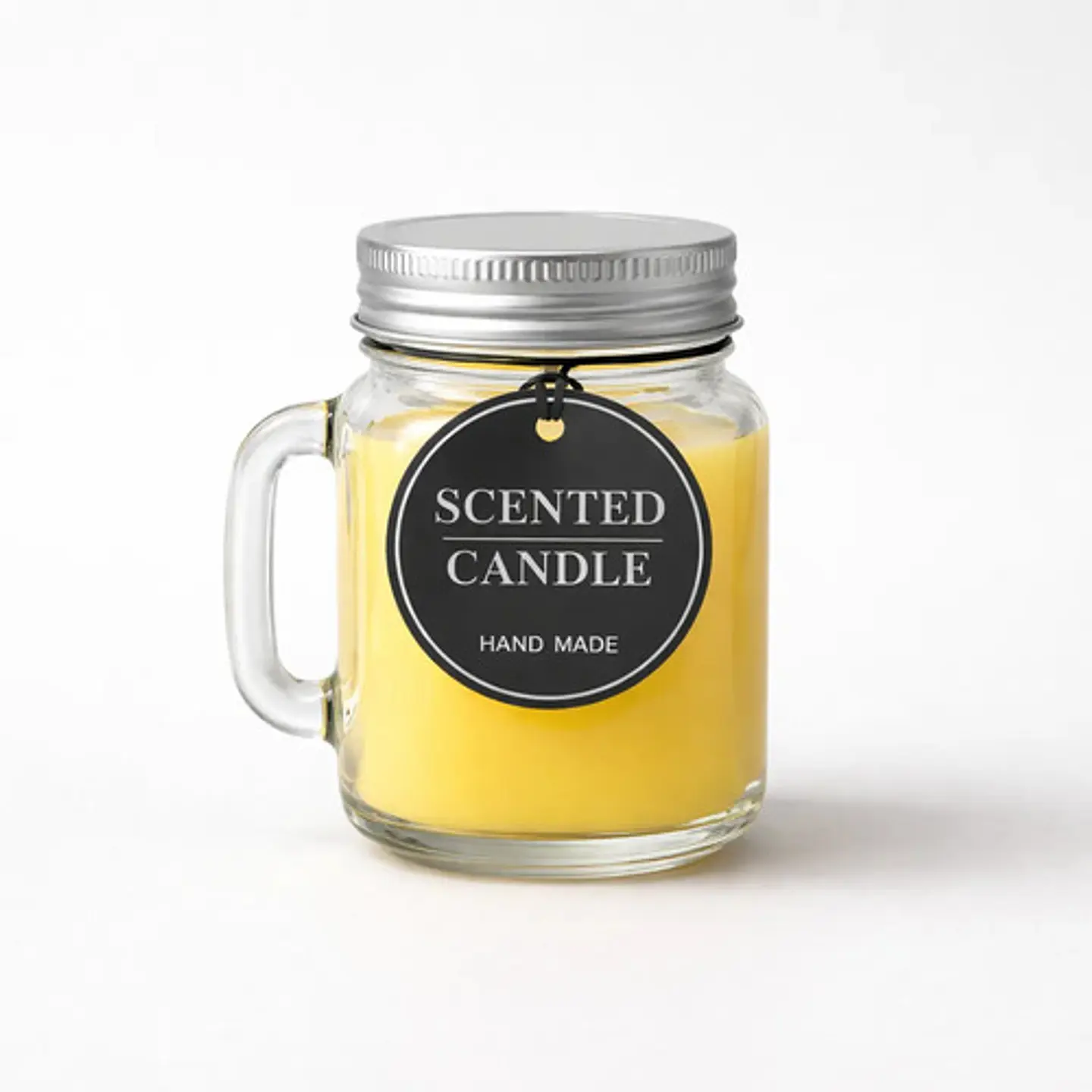 Vela Aromática Frasco De Vidrio Con Asa 3