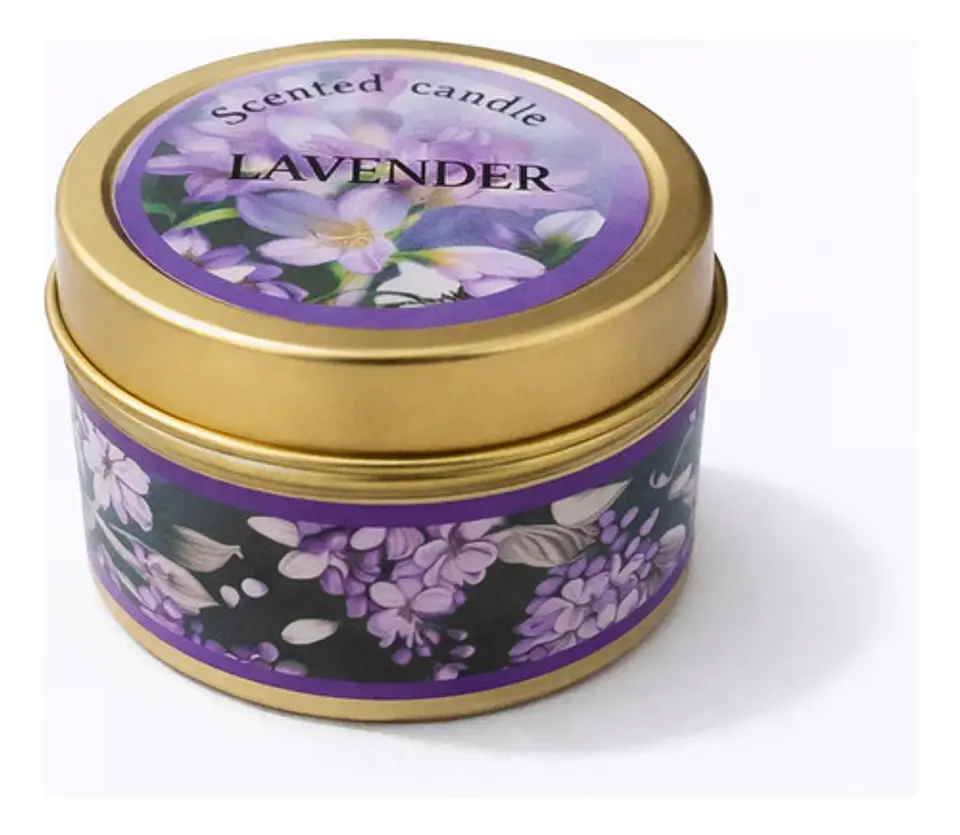 Vela Aromática Para Ambiente Blanca Redonda 3