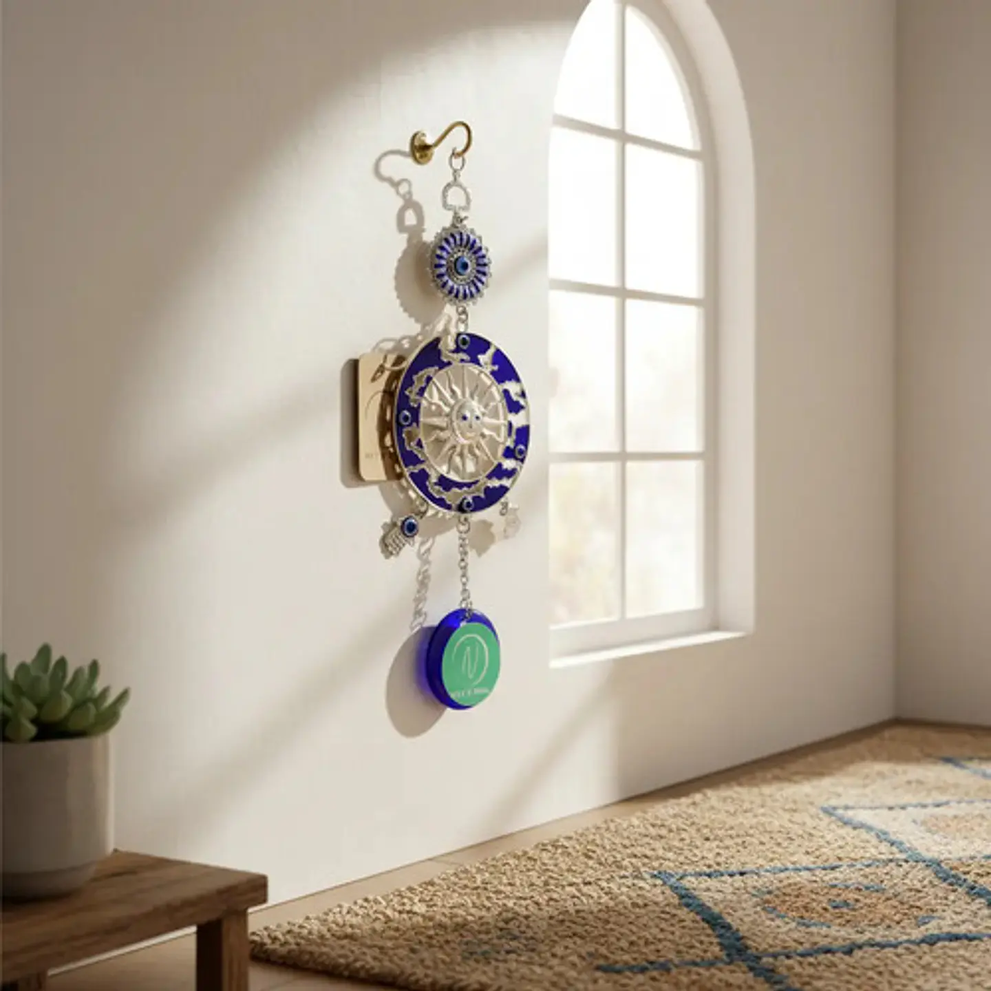 Colgante Sol Mandalas 3