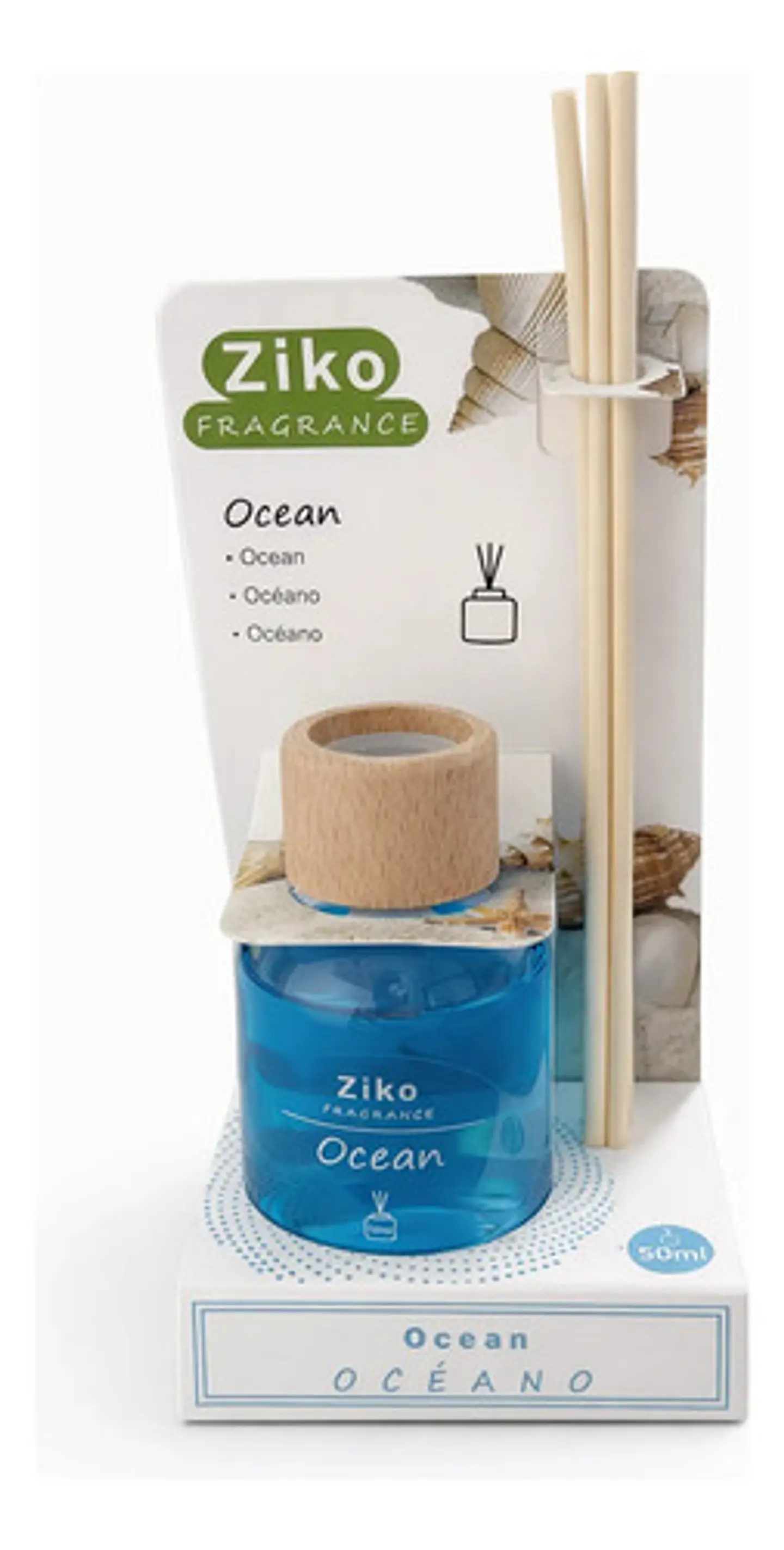 Difusor Ziko Fragancia Océano 50 Ml 1