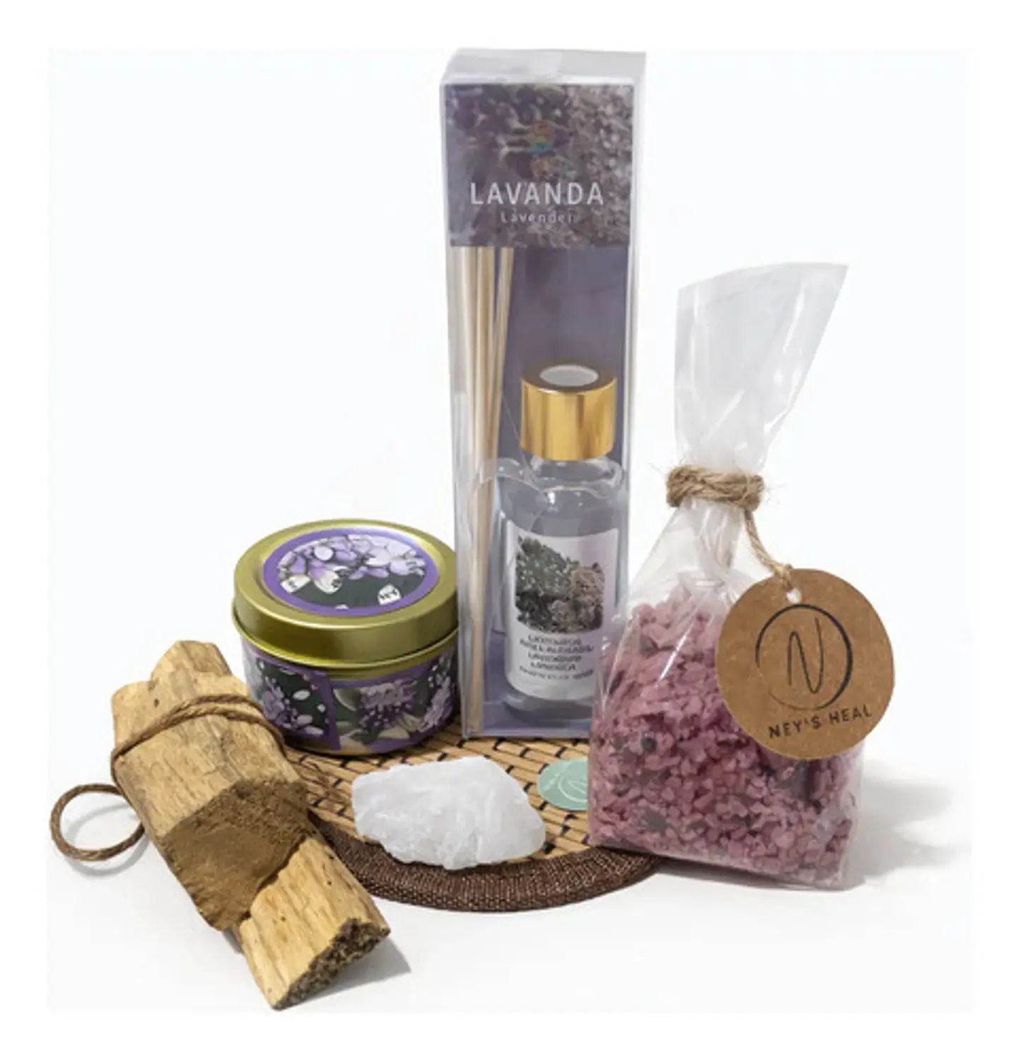 Kit Home Difusor Ney's Heal con Palo Santo 2