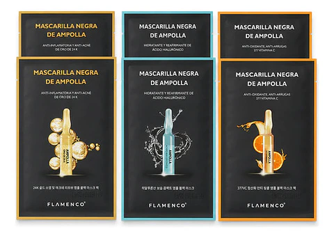 Mascarilla Facial Flamenco Hidratante y Revitalizante