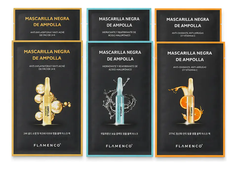 Mascarilla Facial Flamenco Hidratante y Revitalizante 1