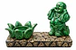 Buda Sordo de la Abundancia Portaincienso – Hecho a Mano Ney's Heal - Miniatura 3