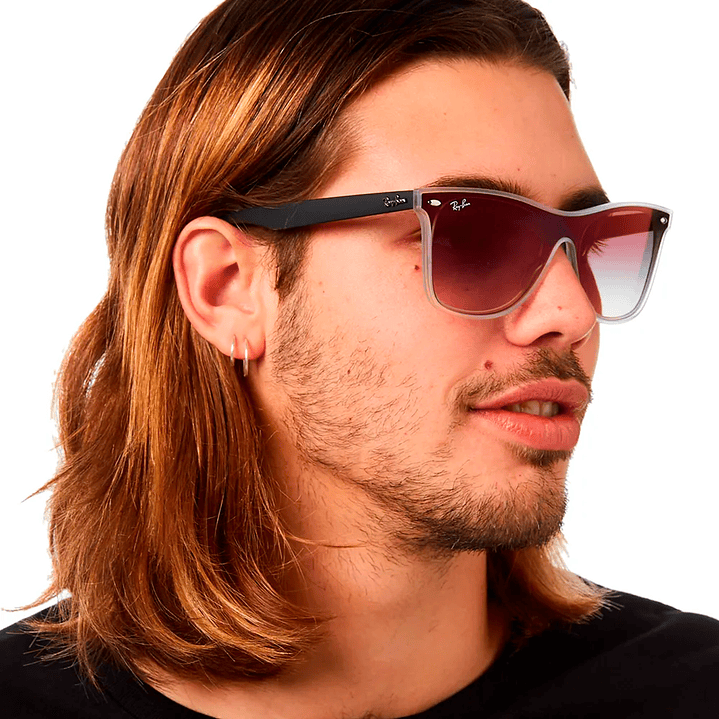 Gafas de Sol Ray Ban Blaze RB4440N 6355U0 Color Gris Talla 41mm 5