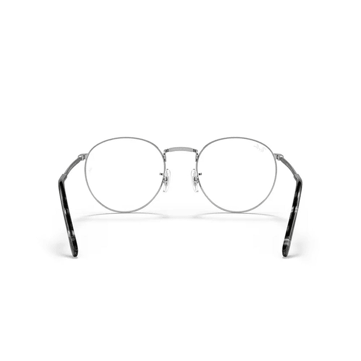 Montura de Gafas de Medida Ray Ban Round Metal RB3447V 2538 Color Plateado Talla 50mm 4