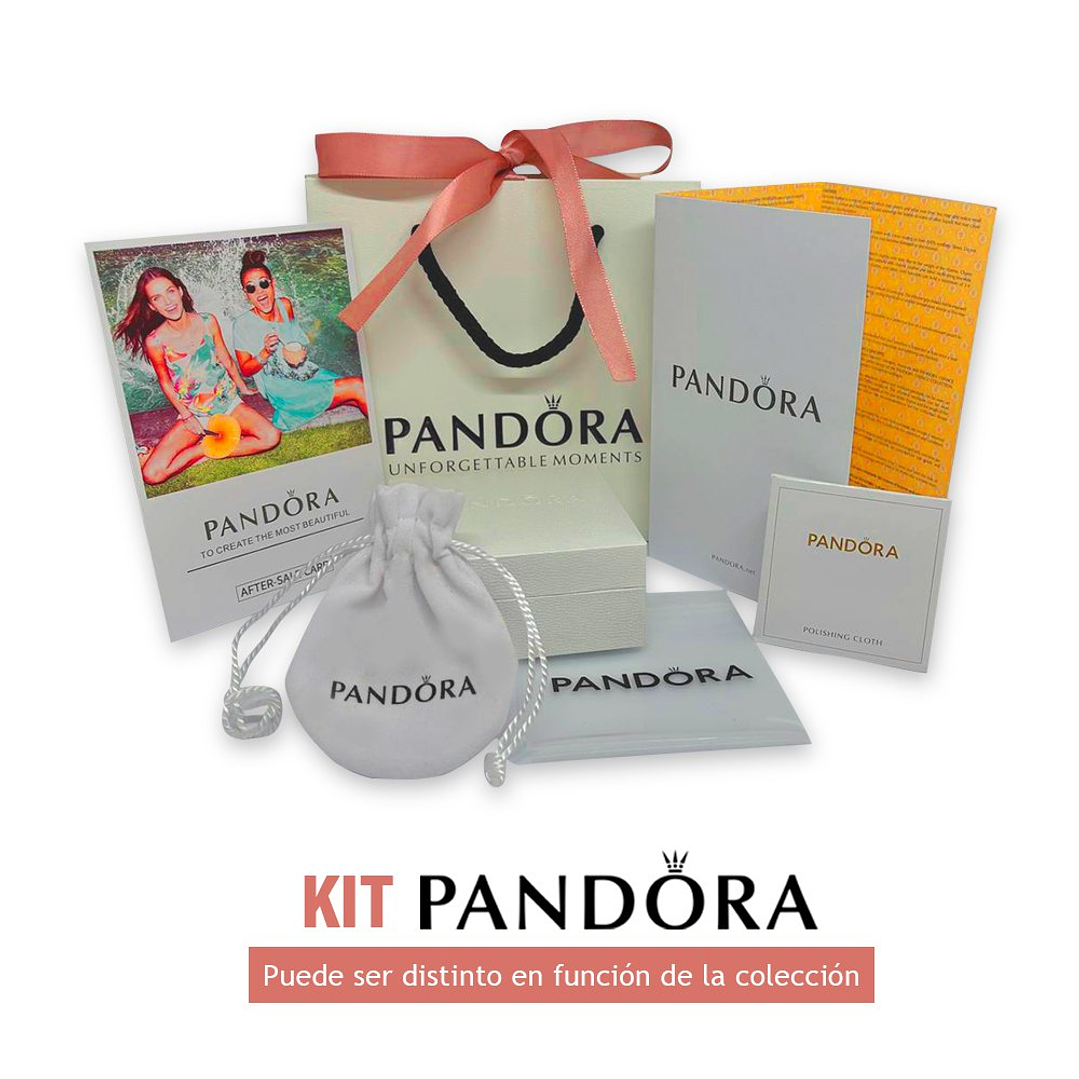 Pulsera Brazalete Pandora Con Figura de Stitch 591683C01-19 Plata 925 Talla 18cm 6