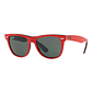 Gafas de Sol Ray Ban Wayfarer RB2140 955 Color Rojo Talla 50mm - Miniatura 2