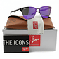 Gafas de Sol Ray Ban Eye cat RB3576N 9035/1U Color Violeta Talla 47mm - Miniatura 1