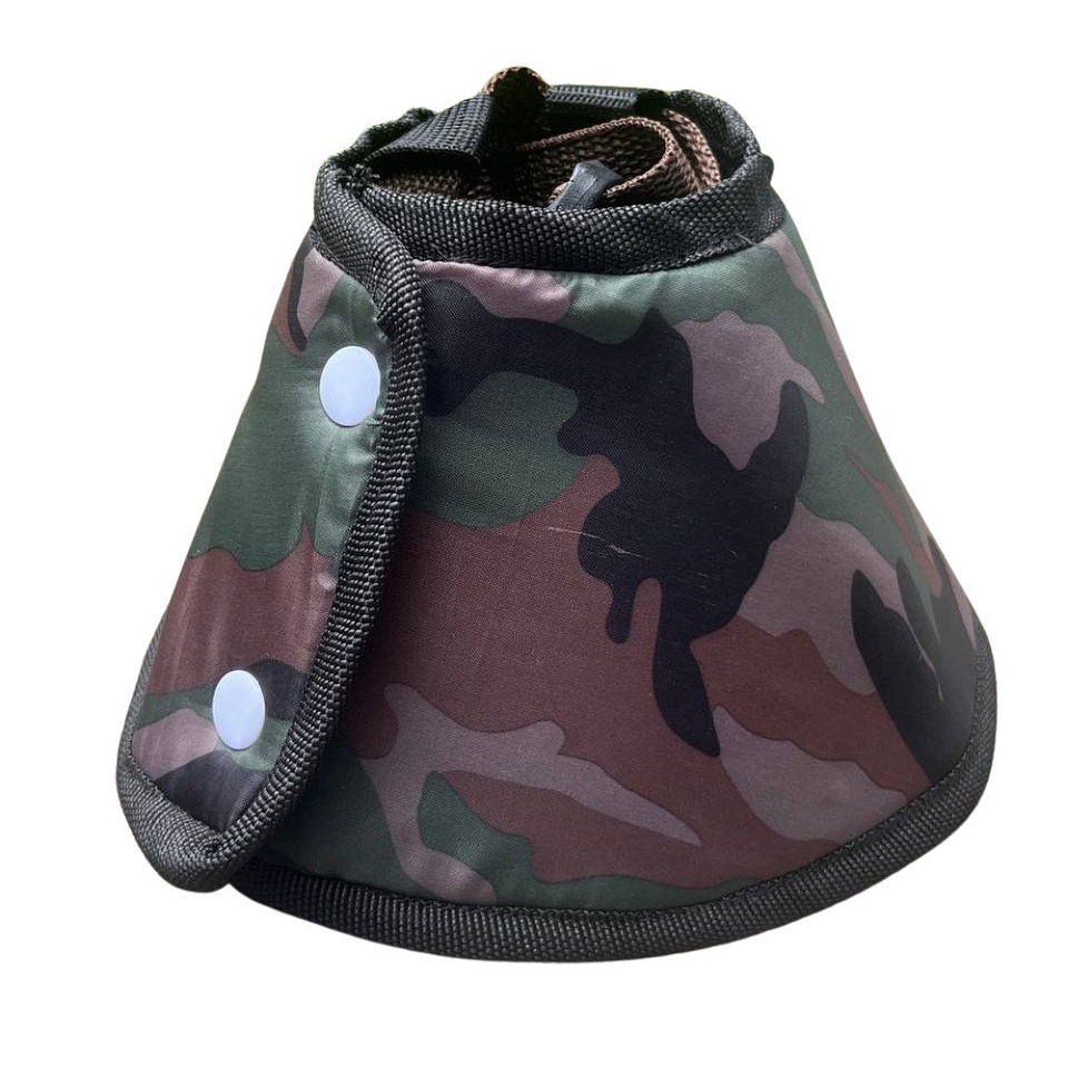 Cono para Mascota Color Camuflado con Diseño Militar Talla 3 3