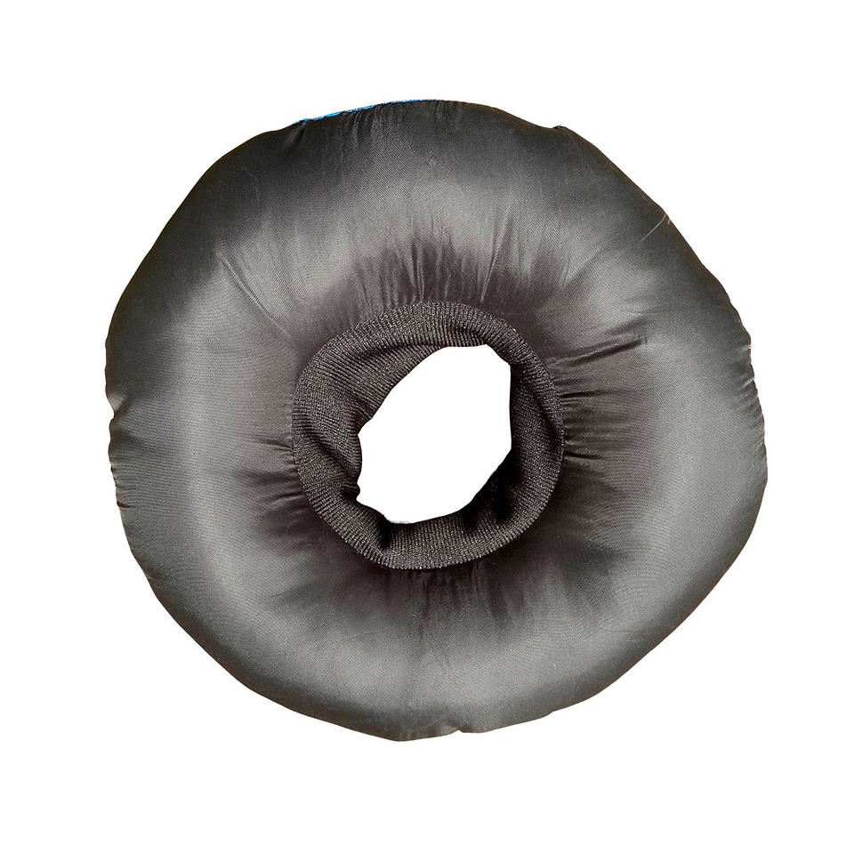 Dona Para Mascotas Color Celeste con Diseño de Mario Bross Talla XS 3