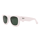 Gafas de Sol Ray Ban RB4940 971/87 Wayfarer Puffer Color Blanco 47mm   - Miniatura 1