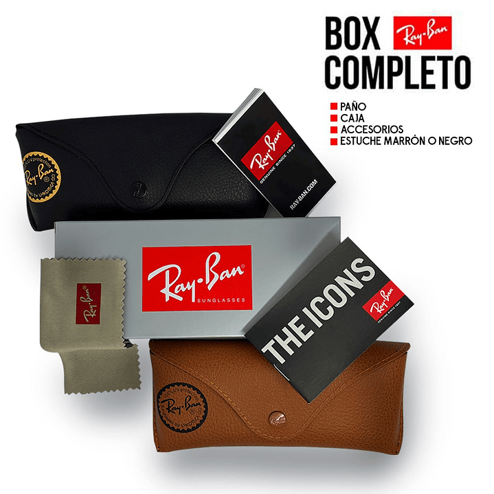 Gafas de Sol Ray Ban Aviador Cockpit RB3362 001 Color Dorado Talla 59mm 7