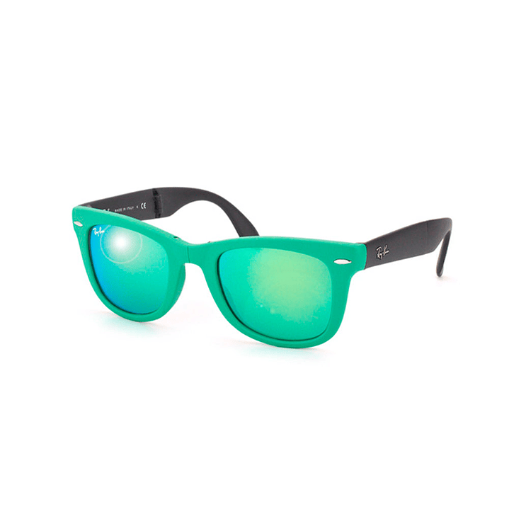Gafas de Sol Ray Ban Wayfarer Fold RB4105 6021/19 Color Verde Talla 50mm 1
