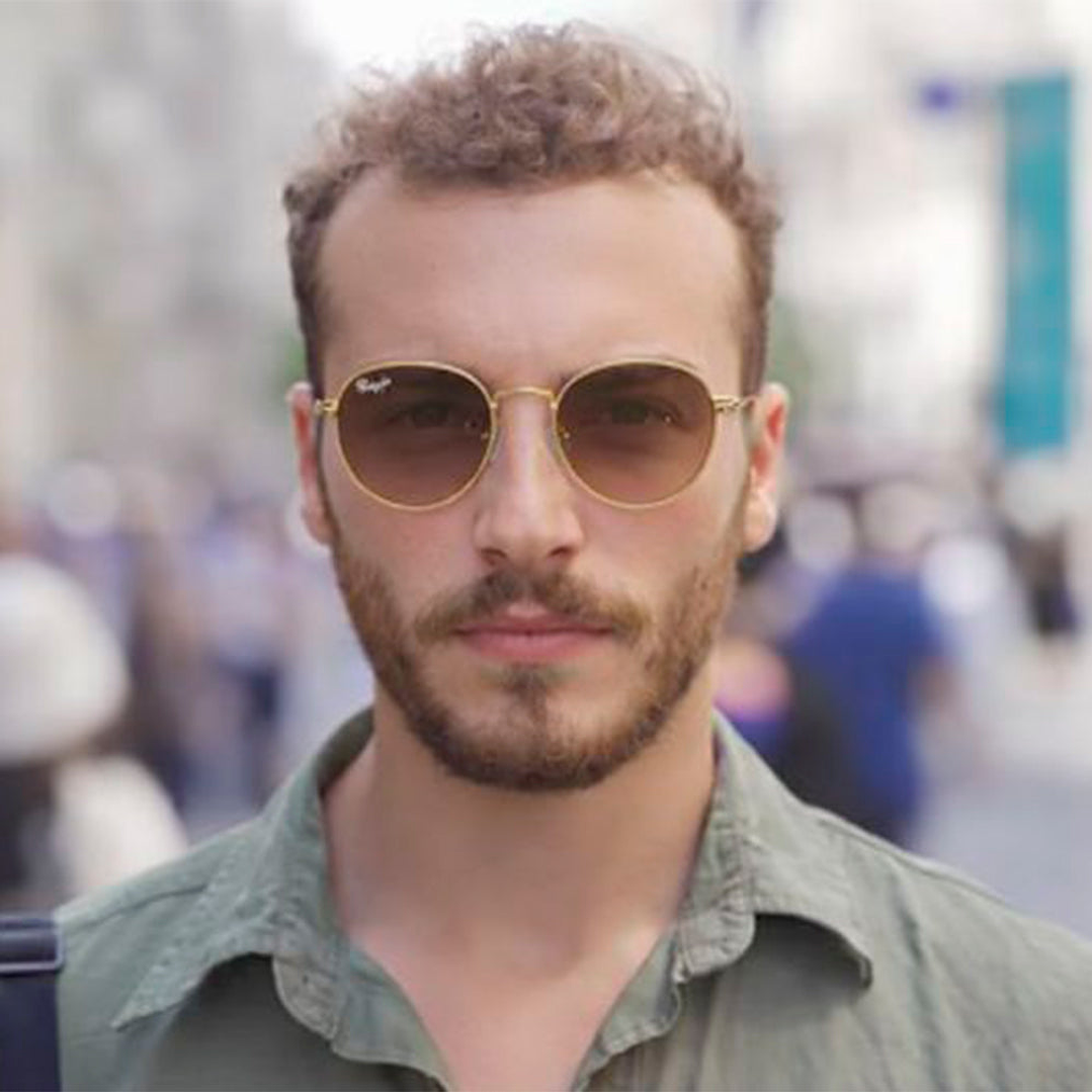 Gafas de Sol Ray Ban Rb3447 001/ 51 Round Metal Color Dorado Talla 50mm 5