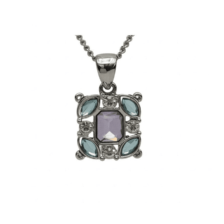 Collar y Aretes Abstractos Encanto Clásico Multicolor Set de Joyería Elegante 5