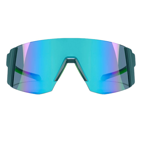 Gafas de Sol Deportivo Hawkers Lynx Big Azul Espejado Unisex Talla 151mm