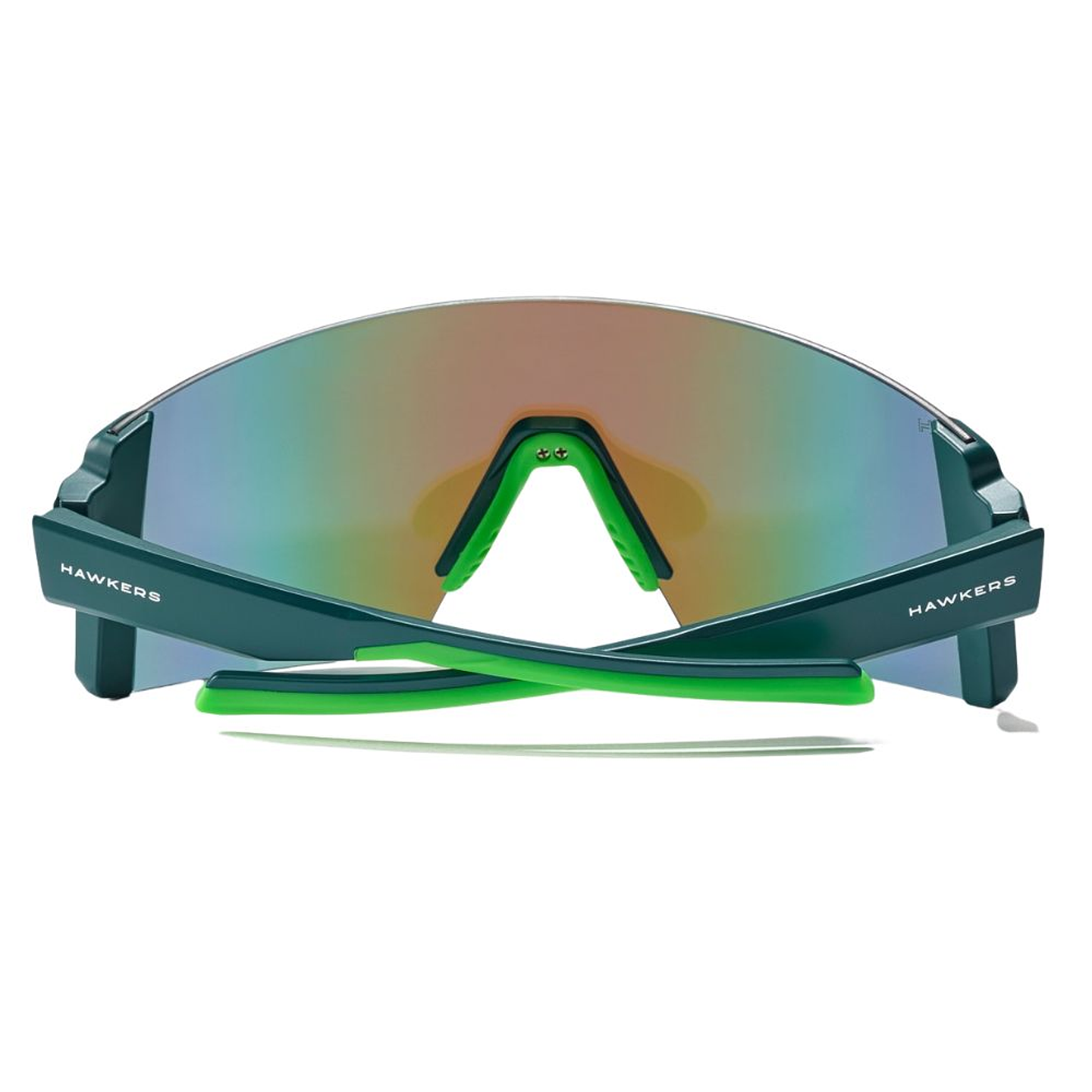 Gafas de Sol Deportivo Hawkers Lynx Big Azul Espejado Unisex Talla 151mm 5