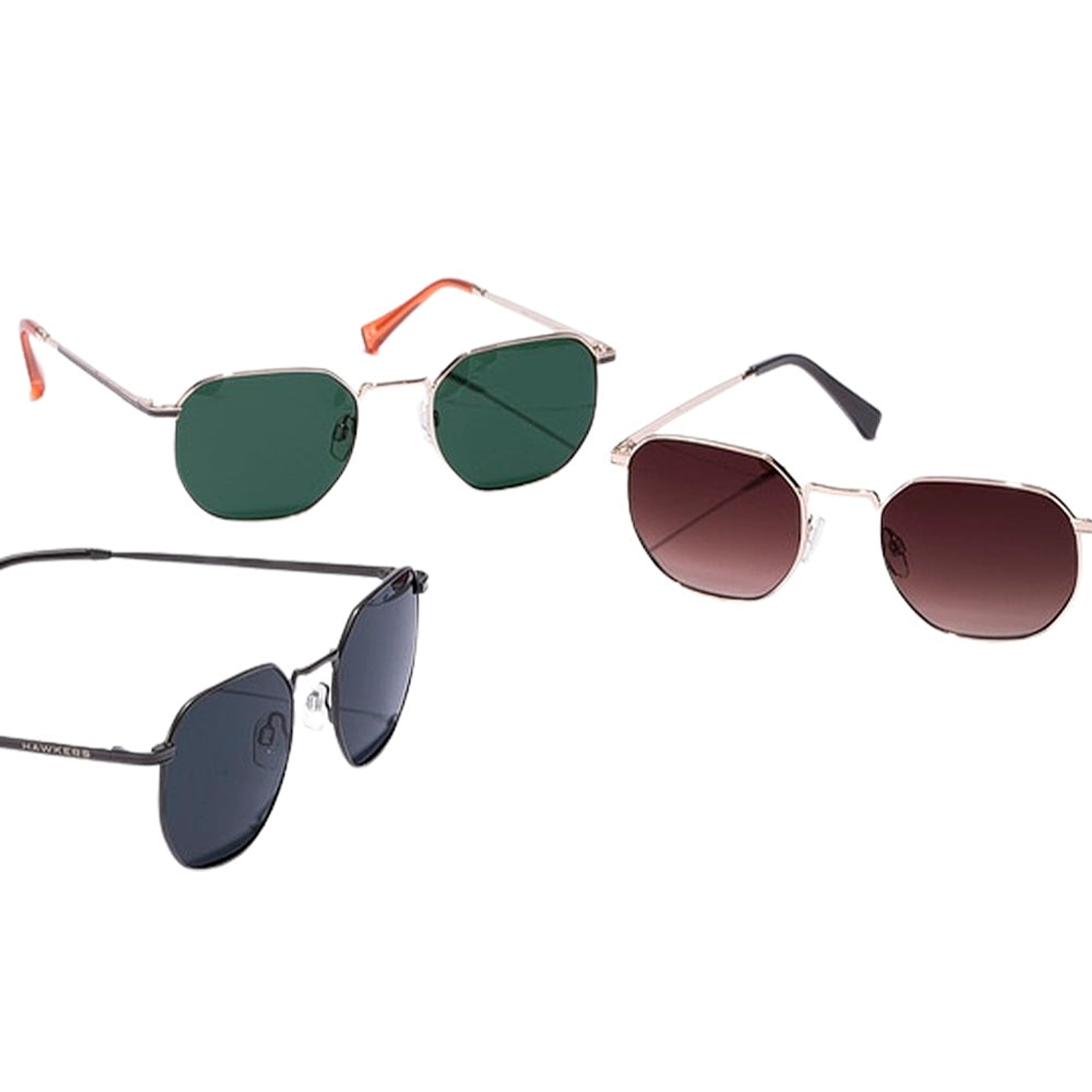 Gafas de Sol Hawkers Sixgon Negro Unisex Talla 51mm 6