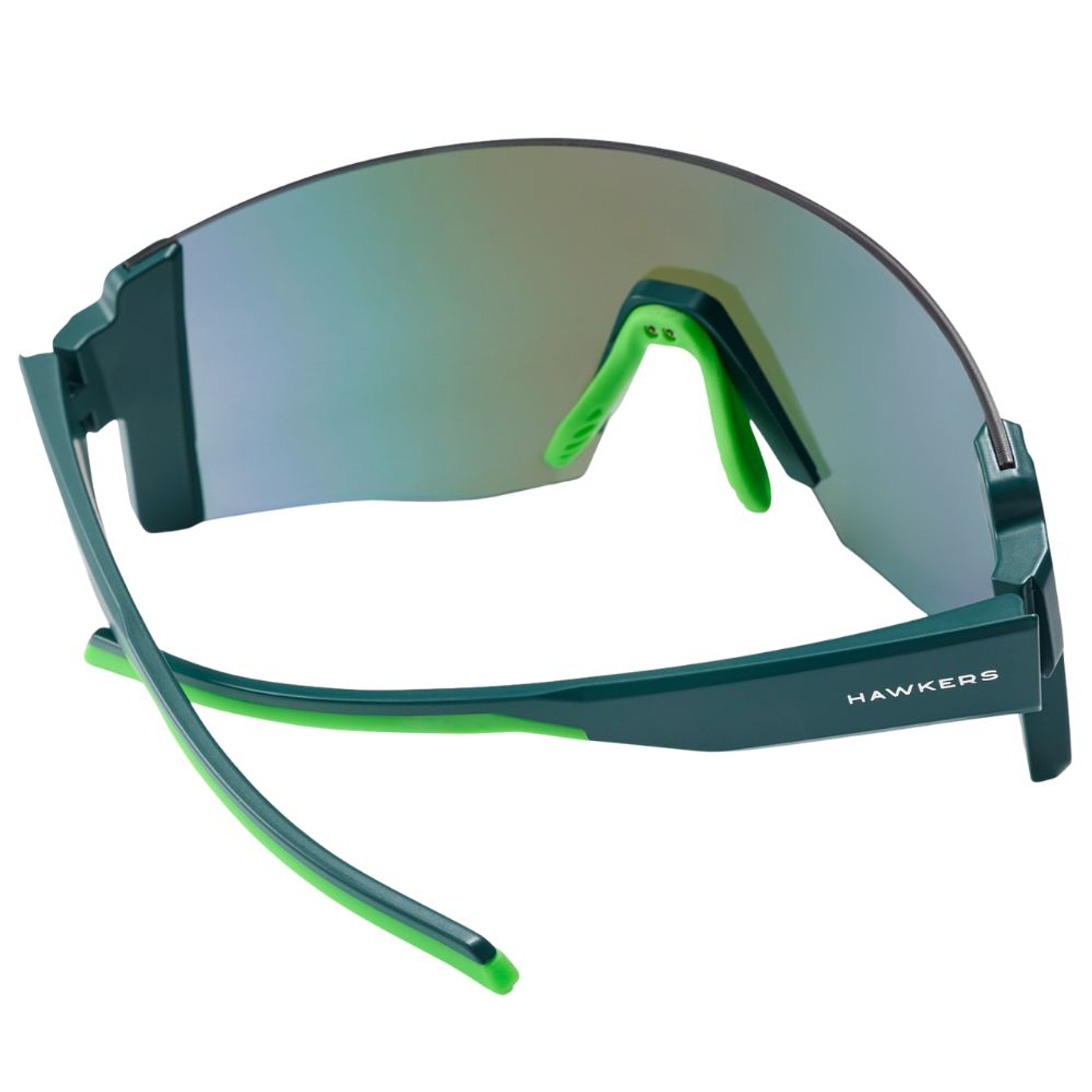 Gafas de Sol Deportivo Hawkers Lynx Big Azul Espejado Unisex Talla 151mm 6