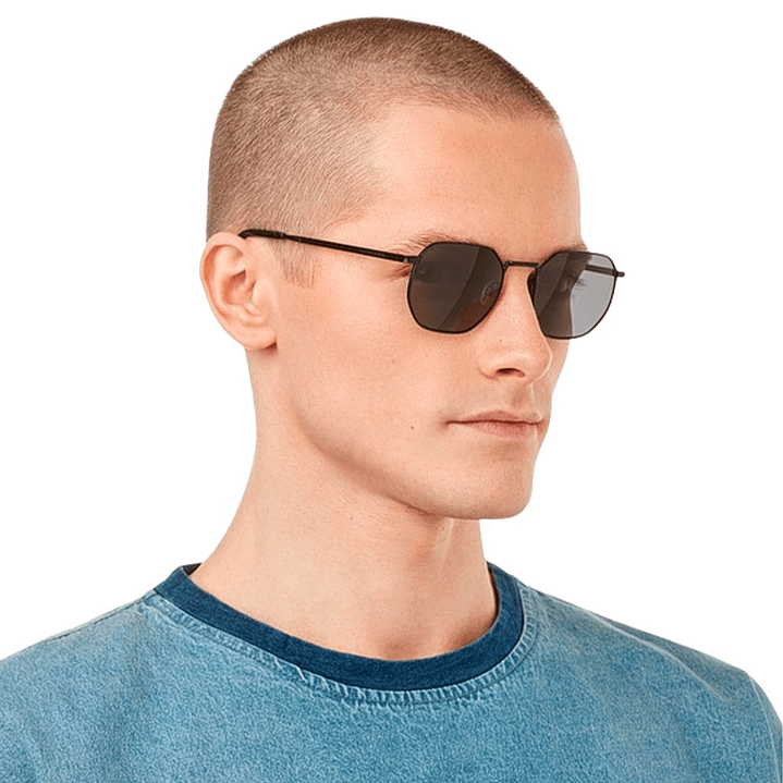 Gafas de Sol Hawkers Modelo Sixgon Color Negro con Lunas Grises - 51 mm 6